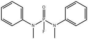 Fluorobis(methylphenylamino)phosphine oxide Struktur