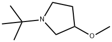 Pyrrolidine, 1-(1,1-dimethylethyl)-3-methoxy- (9CI) Struktur