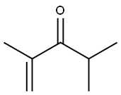 2,4-Dimethyl-1-penten-3-one Struktur