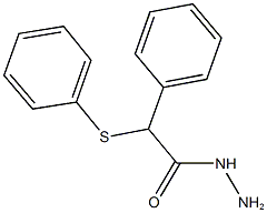 2-PHENYL-2-(PHENYLTHIO)ACETOHYDRAZIDE Struktur