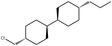 trans-4-(trans-4-propylcyclohexyl) cyclohexyl Methylene chloride Struktur