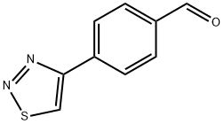 4-(1,2,3-噻重氮-4-基)苯甲醛 結(jié)構(gòu)式