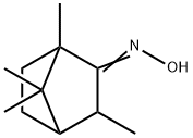 1,3,7,7-Tetramethylbicyclo[2.2.1]heptan-2-one oxime Struktur