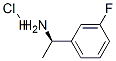 (R)-1-(3-Fluorophenyl)ethylamine hydrochloride Struktur