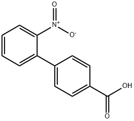 4-(2-Nitrophenyl)benzoic acid Struktur