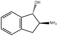 (1S,2S)-2-Amino-2,3-dihydro-1H-inden-1-ol Struktur