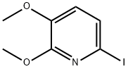 6-IODO-2,3-DIMETHOXYPYRIDINE Struktur