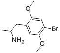 2,5-DIMETHOXY-4-BROMAMPHETAMIN Struktur