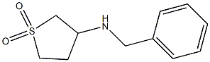 BENZYL-(1,1-DIOXO-TETRAHYDRO-1-THIOPHEN-3-YL)-AMINE Struktur