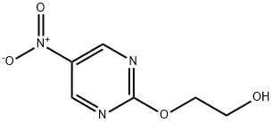 Ethanol, 2-[(5-nitro-2-pyrimidinyl)oxy]- (9CI) Struktur