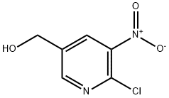 (6-chloro-5-nitropyridin-3-yl)methanol Struktur