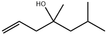 4,6-Dimethyl-1-hepten-4-ol Struktur