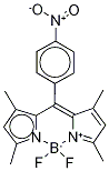 8-(4-Nitrophenyl) Bodipy Struktur