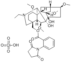 LYCACONITINE PERCHLORATE Struktur