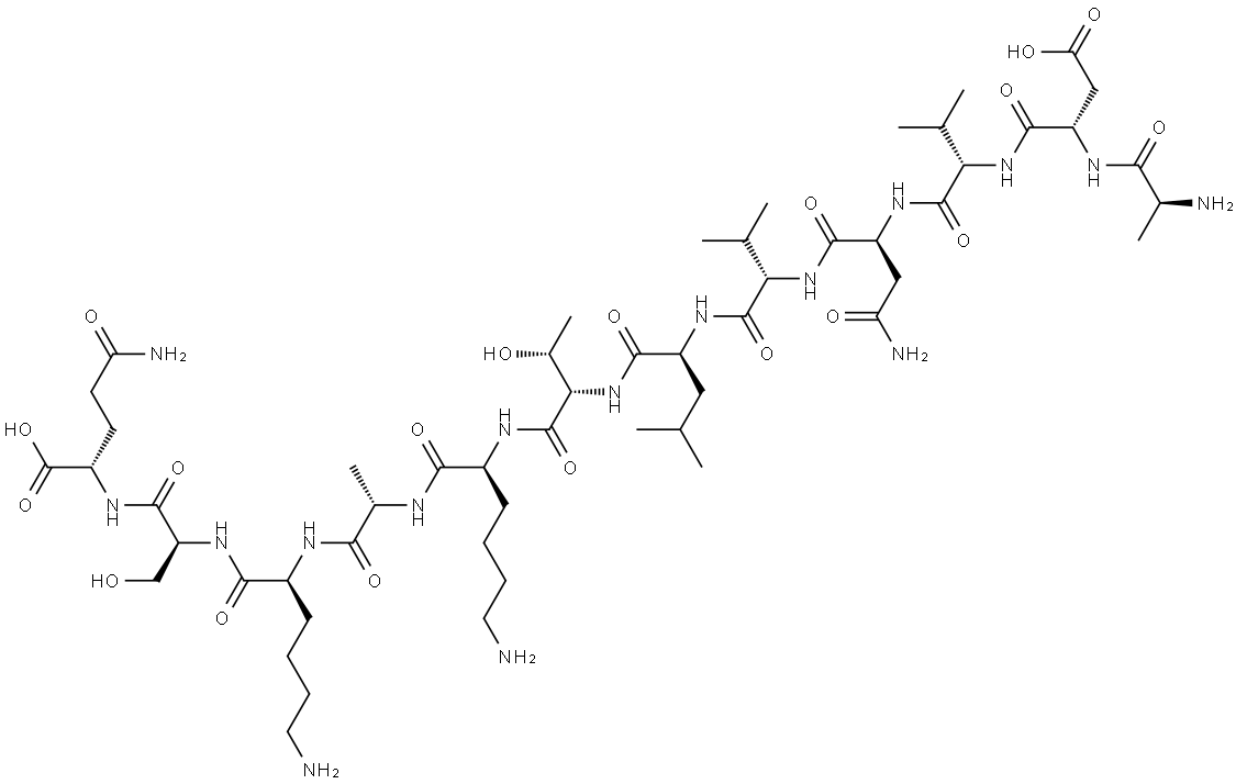 PTH (73-84) (HUMAN) Struktur