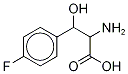 4-Fluoro-β-hydroxy-phenylalanine Struktur