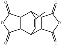 1,14-DIMETHYL-4,10-DIOXATETRACYCLO[5.5.2.0(2,6).0(8,12)]TETRADEC-13-ENE-3,5,9,11-TETRAONE Struktur