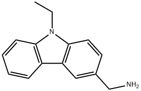 C-(9-ETHYL-9H-CARBAZOL-3-YL)-METHYLAMINE Struktur