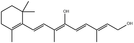 3,7-dimethyl-9-(2,6,6-trimethylcyclohex-1-enyl)nona-2,4,7-triene-1,6-diol Struktur