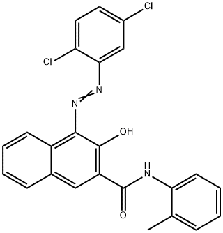 4-[(2,5-dichlorophenyl)azo]-3-hydroxy-2-naphtho-o-toluidide Struktur