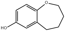 2,3,4,5-Tetrahydro-1-benzoxepin-7-ol Struktur