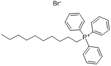 N-DECYL TRIPHENYLPHOSPHONIUM BROMIDE Struktur