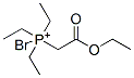 ethoxycarbonylmethyl-triethyl-phosphanium bromide Struktur