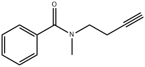 Benzamide,  N-3-butynyl-N-methyl-  (9CI) Struktur