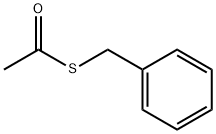 Benzylthioacetate Struktur