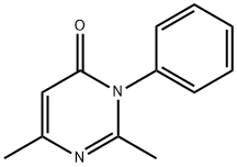 2,6-Dimethyl-3-phenyl-3,4-dihydropyrimidine-4-one Struktur