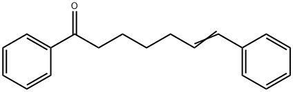 1,7-Diphenyl-6-hepten-1-one Struktur