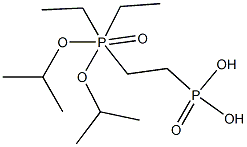 Ethylenebisphosphonic acid O,O-diethyl O',O'-diisopropyl ester Struktur