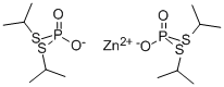 zinc tetraisopropyl bis(dithiophosphate) Struktur