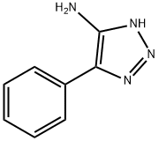 1H-1,2,3-Triazol-5-amine,  4-phenyl- Struktur