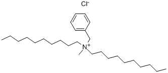 benzyldidecylmethylammonium chloride Struktur