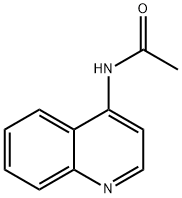 N-quinolin-4-ylacetamide Struktur