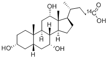 CHOLIC ACID, [CARBOXY-14C] Struktur