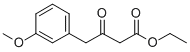 4-(3-METHOXY-PHENYL)-3-OXO-BUTYRIC ACID ETHYL ESTER Struktur