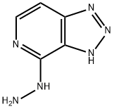 4H-1,2,3-Triazolo[4,5-c]pyridin-4-one,  1,5-dihydro-,  hydrazone  (9CI) Struktur