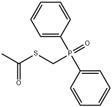 (MercaptoMethyl)diphenylphosphine Oxide Struktur