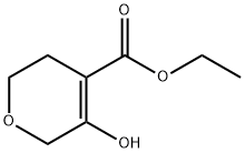 ethyl 5-hydroxy-3,6-dihydro-2H-pyran-4-carboxylate Struktur