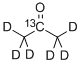 Acetone-2-13C,d6 Struktur