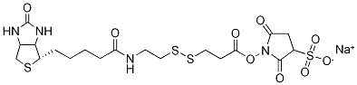 Sulfo-NHS-SS-Biotin Struktur