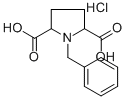 1-benzylpyrrolidine-2,5-dicarboxylic acid hydrochloride Struktur