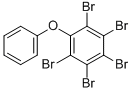 Pentabromodiphenyl ether Structure