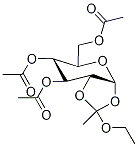 3,4,6-Tri-O-acetyl-α-D-Glucopyranose 1,2-(Ethyl Orthoacetate) Struktur