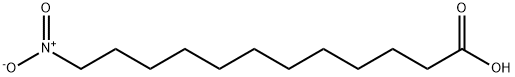 12-NITRODODECANOIC ACID Struktur