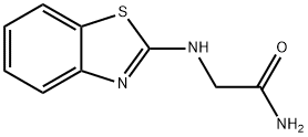 Acetamide, 2-(2-benzothiazolylamino)- (9CI) Struktur