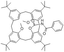 25,27-DIMETHOXY-26-(N-BENZOYL)CARBAMOYLOXY-P-TERT-BUTYLCALIX[4!ARENE, 95 Struktur