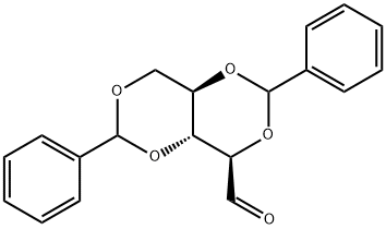 2,4:3,5-DI-O-BENZYLIDENE-ALDEHYDO-D-RIBOSE HYDRATE Struktur